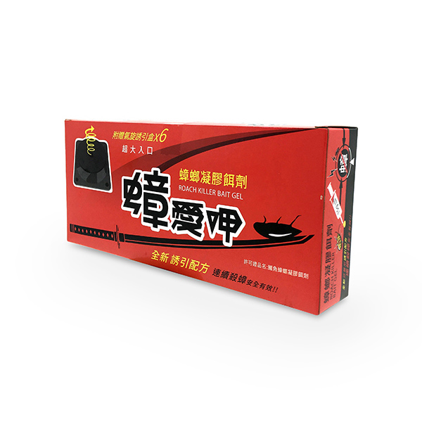 蟑愛呷蟑螂凝膠餌劑15g(附五氣旋誘引盒)