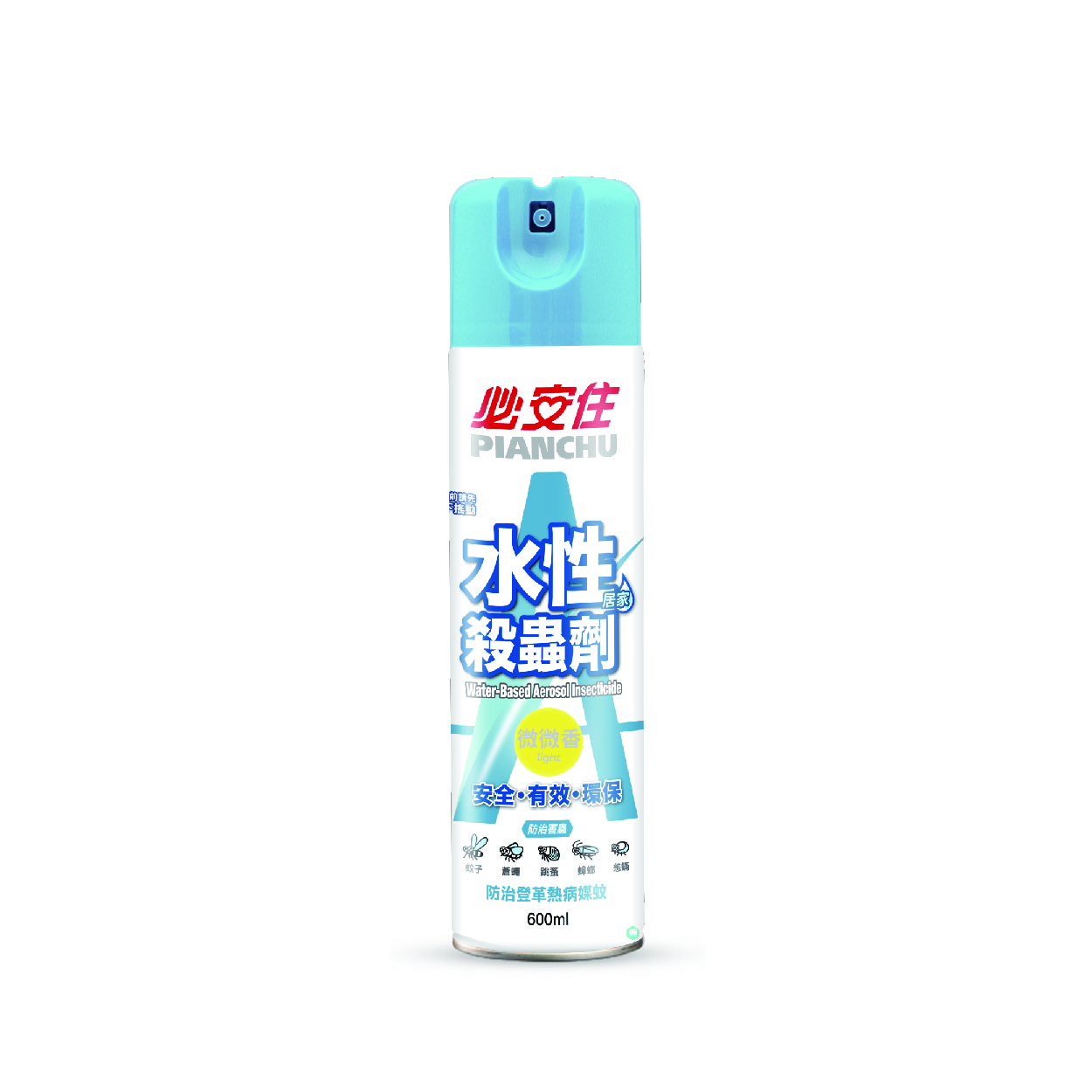 【必安住】水性殺蟲劑｜600ml