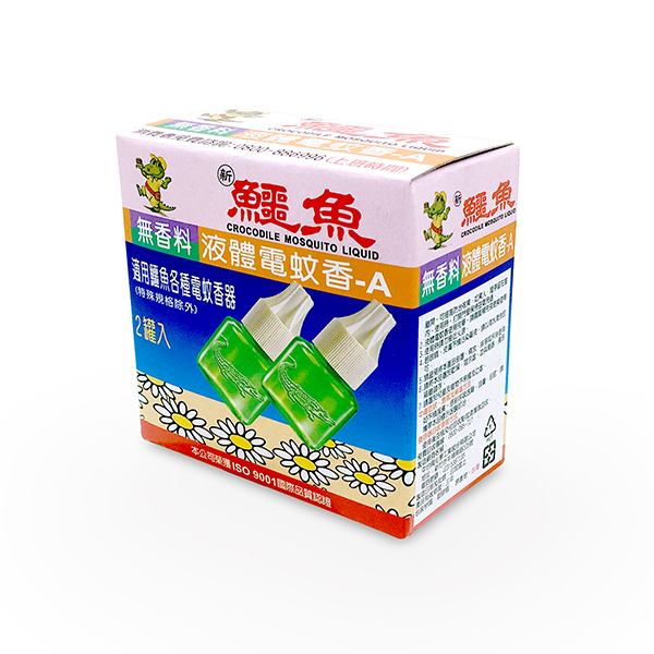 鱷魚液體電蚊香液-A(無香)2入 鱷魚液體電蚊香液-A(無香)2入