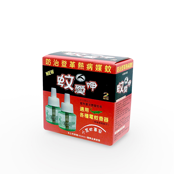 蚊愛呷鱷魚優液體電蚊香補充瓶(2入)