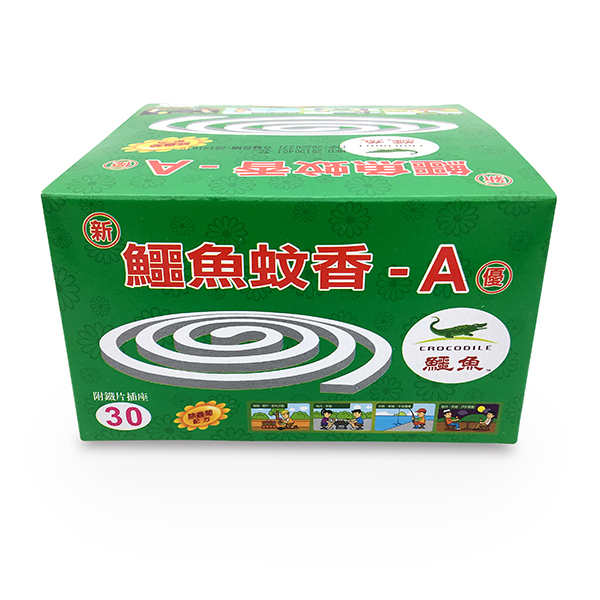 鱷魚蚊香-A 紙盒裝30卷